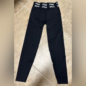 PINK Active Black Leggings